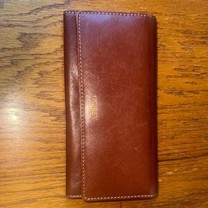 Osprey London Rich Brown Leather Wallet